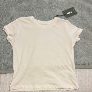 Daily Drills Plain White Tee